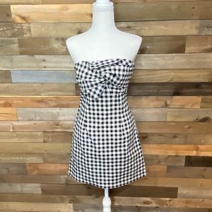 She + Sky Gangnam strapless dress with bow
